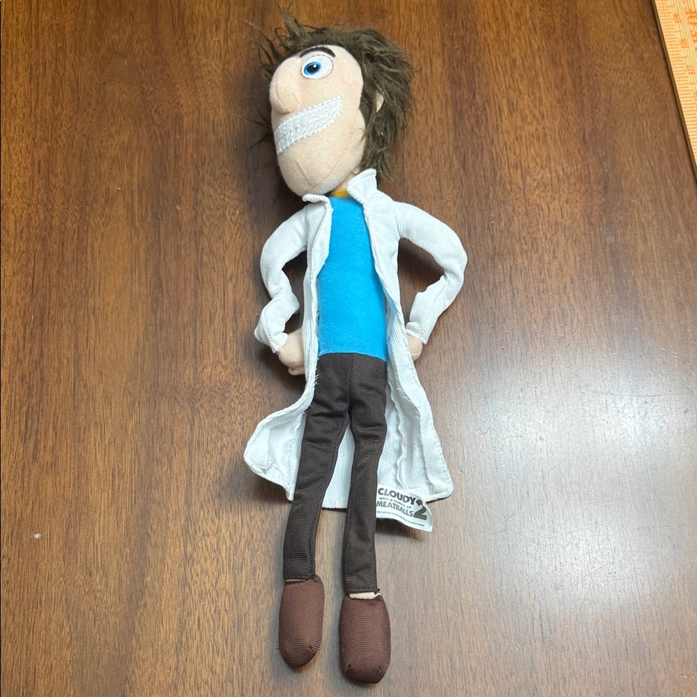 Cloudy with a Chance of Meatballs Plush Toy Flint Lockwood